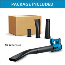 2500w 3 인 1 무선 전기 공기 송풍기 20000RPM 휴대용 나뭇잎 집진기 스위퍼 정원 도구 마키타 배터리 청소 기계 먼지 청소기, NO Battery+미국