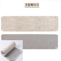 다온마루 쓰리템 전기장판 180cmx50cm 크림베이지 1인용 전기 요 일인용 싱글 미니 소형 캠핑 담요 온열 매트 초 극세사 병원침대 기숙사 간병인 이층 추천