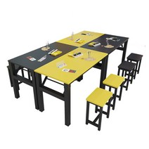 독서실미술실책상 복습 학습 테이블 책상 화실, 의자(판매 뿐만 아니라)