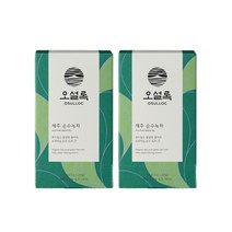 오설록 제주 티백 20ea X 2 순수녹차화산우롱차영귤티꿀배티동백꽃티 외, 오설록 제주 순수 녹차 20EA(티