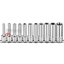 JTC-H311E 별 E소켓 롱세트 3/8인치 63mm 11pcs