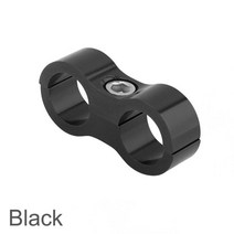 유수분리기8AN 호스 분리기 클램프 연료 라인 장착 피팅 어댑터 1/2 오일 브레이크 수도관 및 가스, 01 Black