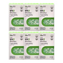 면역7 바이오틱스 7가지 기능성 유산균 4.5g x 30포 6상자, 단일품목