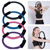 탄력있는 필라테스링 요가 써클링 코어운동 다이어트 도구, 블루