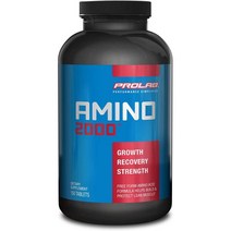 식이섬유 보충제 Prolab Nutrition Amino 2000 Essential Acids EAAs Muscle Recovery Lean Mass 150 tablets, 150 ea