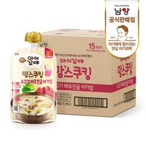 남양유업 맘스쿠킹 이유식 140gx10개 소고기배추전골 15개월-, 맘스쿠킹 이유식 140gx10개_소고기배추(15개월-)