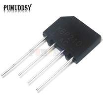 5PCS 2A 3A 4A 6A 8A 10A 15A 600V 1000V 다이오드 브리지 정류기 KBP206 210 310 KBL406 410 608 610 1010, 04 KBP206-600V 2A