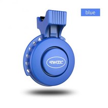 자전거 벨 전자벨 크락션 경적 electric scooter bike bell usb 충전식 mtb road mountain bike horn Bicycle safe alarm, 파란색, 협력사