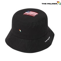 [더 파머] 남성 패치 포인트 버킷햇 GMS1APX3_BK