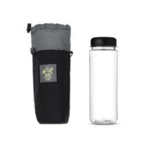 바이아 물병 파우치 주머니 500ml, 블랙