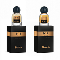 [공식수입] 비에스향수 Luxury Collection 1+1 스페셜에디션 No.4 + No.7 남녀공용향수 지속력 좋은 오래가는 살냄새 향수 선물 오드퍼퓸, 50ml, 50ml
