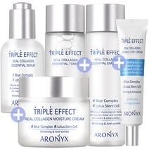 아로닉스 트리플 이펙트 리얼 콜라겐 5종세트(토너+로션+세럼+크림+아이크림)