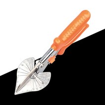 덕트 가위 멀티 앵글 미터 사이딩 덕트 커터 플라스틱 파이프 호스 가위 45-135 도 각도 조절 가능 사이딩, 01 1pc