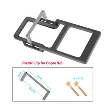 휴대용 안정기 짐벌 어댑터 스위치 마운트 플레이트 금속 DJI OM5 Zhiyun Feiyu Moza Gopro 10 9 8 액션, 03 Glod