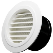 ABS 원형 환기구 아파트 배기구 공기청정기 환기캡, T.경사루버200MM