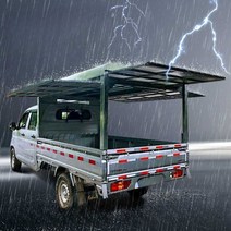 접이식 트럭 천막 과일 채소 판매 청과 방수 캐노피, 복열소형트럭198길이1.98m폭1.58m