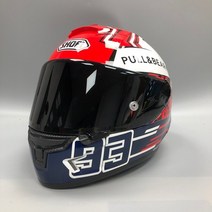 x14 x-spirit iii marquez 5 tc-1 헬멧 풀 페이스 오토바이 헬멧 흰색 개미 승마 크로스 레이싱 motobike 헬멧, 블랙 바이저와 함께, m