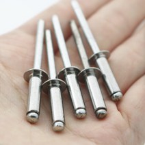 M4 50/200 PCS 알루미늄 블라인드 리벳 풀 네일 도구 라운드 헤드 고정 액세서리