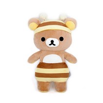 W742EA0L 어린이 유치원 리락쿠마 6세 아기 크리스마스 테디베어 5살 러블리 토이 4살 4살여아 어린이선 7세여아 선물 생일 6살남자아이 완구 3살 4살남자아이 35cm 아이들 7살여자아이 어린이날 돌이 두돌 유치원생일 조카 생일 인형 애착 벌꿀 장난감 7세