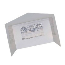 옥상 캐노피 사이드 패널 텐트 자외선 차단 접이식 옥스포드 천 정원 그늘 방수 천막 교체 야외 피크닉 블루 스포츠 아웃도어 액티비티 활동 워터프루프 내구성 튼튼한 내구성, 02 White