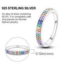 비즈반지 가락지 베고니아 꽃 반지 925 스털링 실버 다이아몬드 다채로운 지르코늄 여성을 파란색 원래 보석 선물