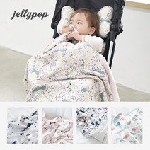 jellypop 젤리팝 코지블랭킷 아기 낮잠이불 극세사 겨울담요, 윈터스토리(L)