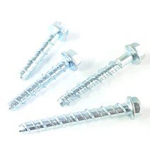 콘크리트 스크류 앙카 볼트 75mm 너트, 1개