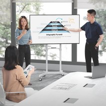 가로 세로 회전가능한 이동식 TV스탠드 거치대 올레드 QLED UHD 삼성 lg 호환 55인치 65인치 70인치 BRMS-640 화이트, BRMS-640 (화이트 Vesa최대 600x400)