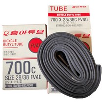 흥아튜브/던롭 프레스타 자전거 타이어 튜브 12~27인치, 26x1.75/2.125 F/V48mm