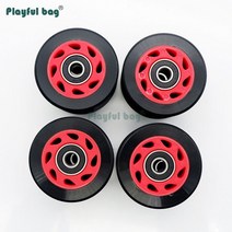 인라인바퀴 롤러스케이트 레이싱 더블 롤러 스케이트 95A 라인 휠 58x39MM 부품 608RS 베어링 AMB151, 01 AMB151-A