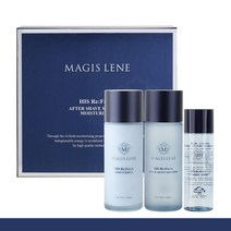 마지스레네 히즈 리프레쉬 남성기초화장품 2종세트 애프터쉐이브 모이스처라이징로션 건조피부 피부건조 히알루론산 피부영양 면도후스킨 면도후피부진정 남자스킨로션 모공케어 면도후스킨 추천