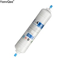 지하수 필터 SOOEL-T33 퀵 커넥트 인라인 코코넛 탄소 포스트 워터 카트리지 2 피팅 정수기 역삼투 포함, 한개옵션0