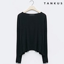 [탱커스] 라운드넥 데일리 슬림핏 긴팔 티셔츠 (TU4TS009L0)