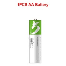 전동릴배터리 고용량 1.5v aa 2600 mwh usb 충전식 리튬 이온 배터리 원격, 1 개