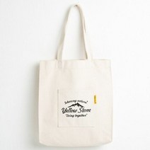 가방팝 옐로우스톤 에코백 PREMIUM ECOBAG 아이보리