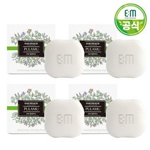 에버미라클 EM 발효비누 4개입/100%식물성오일/촉촉한보습, EM발효비누 4개입