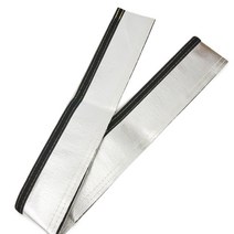 방화단열재 파이프단열재 방화폼패드 금속 열 차폐 화재 슬리브 절연 와이어 호스 랩 직조 튜브 보호 1m 내경 20mm