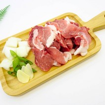 유산균돼지 뒷다리살 (찌개용 불고기용) 400g, (찌개용)