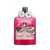 일본산 코지 KOJI 돌리 윙크 Dolly Wink 인조 속눈썹 No.1-35 한 쌍, 1개, 32-소프트 글래머러스