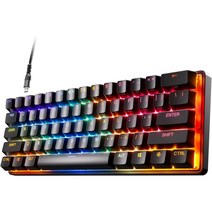 에이펙스프로 스틸 시리즈 SteelSeries Apex Pro Mini HyperMagnetic 게이밍 키보드, 상세페이지 참고