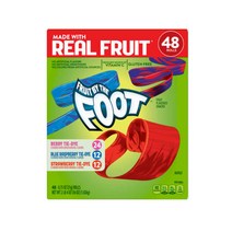 Fruit By The Foot 미국 코스트코 후르츠 바이 더 풋 21g x 48롤, 48피스