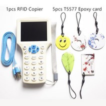 300CD RFID 복사기 125KHz 키 fob NFC 리더기 라이터 암호화된 프로그래머 USB 카드 스마트 풀 컬러 스크, 03 Package C