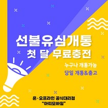 선불폰 선불유심개통 무제한요금제 1개월무료충전 당일개통 아띠모바일, [LG] 라이트(무료충전), 전화(1522-2527)로 상담 후 개통신청