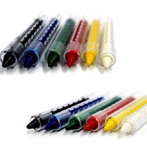 바디페인팅물감 할로윈행사 핸드페인팅 페이스 페인트 바디 아트 페인팅 펜 문신 화장품 크리스마스 할로윈 파티 메이크업 장식 6 개