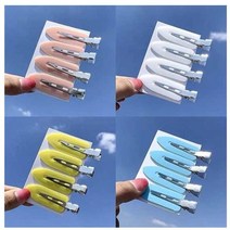GPG760927앞머리핀 1세트(4PCS) 사이드핀 서핑보드 헤어클립 잔머리 헤어핀 메이크업용