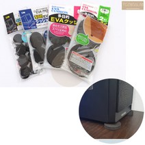 층간 소음 방지 건조기 스피커 스펀지 패드 프린터 스폰지 스티커 테이프, 사이즈 6cm(4P)