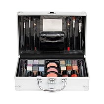 The Color Workshop - Bon Voyage Makeup Set Fashion Train Case with Complete Professional Kit for Eye