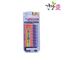 일본 잭스 덴탈프로 치간칫솔 15P 3단계 4개 치간치실 무배