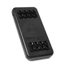 무선 충전 보조배터리 흡착 빨판형 패드 유무선 3대 동시 지원 10000mAh 10W, 보조배터리 UK_711