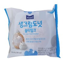 생크림도넛 솔티밀크 브레드빵 95g x 3개, 상세페이지 참조